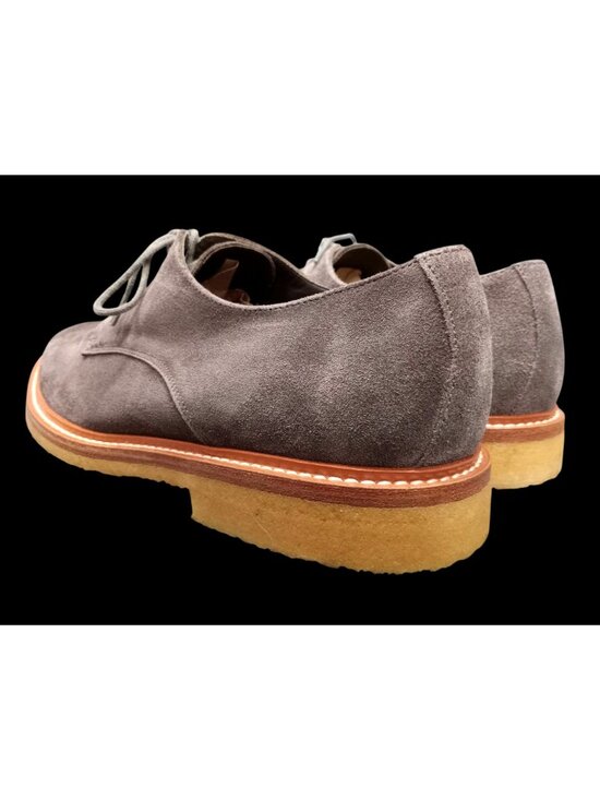 To Boot New York Derby Lace-Up Shoes Suede Leather Grey Men Size 10 FLOOR MODEL! main image 10